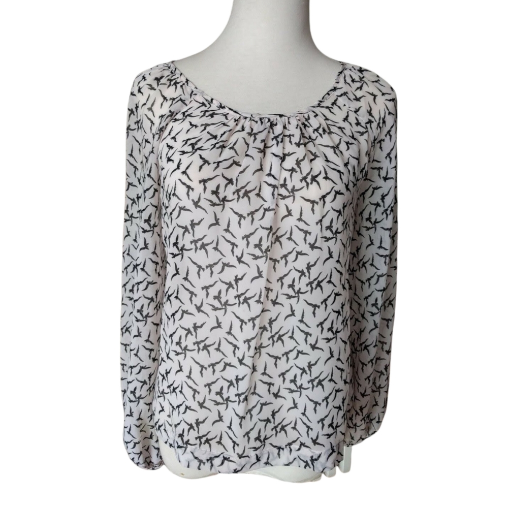 SALE! NEW Ark & Co. Sheer Top Slit Back Size Small